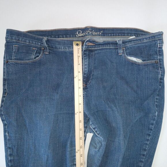 Old Navy Womens Denim Jeans, The Sweet Heart, Straight Leg, Size 18 - Picture 7 of 8